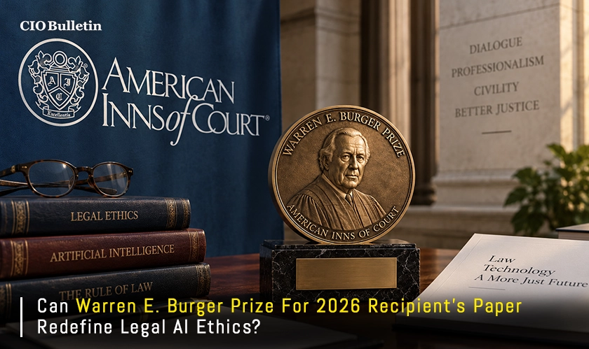  Keith Swisher Warren E. Burger Prize for 2026 